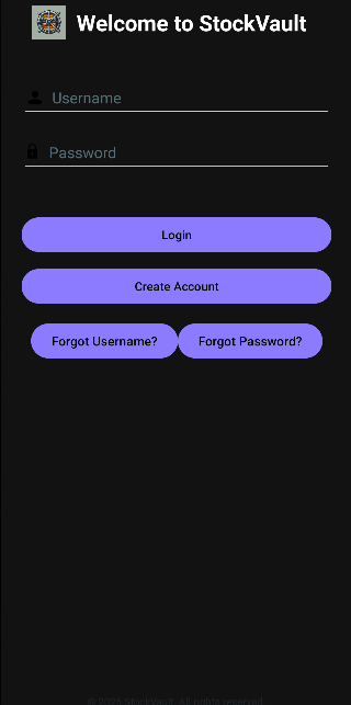 Login Screen